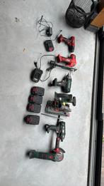 Partij/set accu gereedschap parkside 20v, Doe-het-zelf en Verbouw, Gereedschap | Boormachines, Ophalen, Zo goed als nieuw, Boormachine