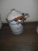 prachtige antieke petroleum kan 5 liter, Antiek en Kunst, Antiek | Emaille, Ophalen of Verzenden
