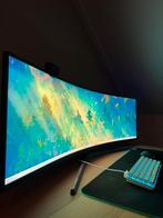 Samsung C49HG90DMR – 49”QLED Super Ultrawide Curved Monitor, Computers en Software, Monitoren, Ophalen, HDMI, 101 t/m 150 Hz, Curved