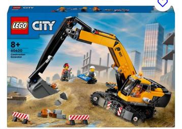Lego city construction excavator 60420 beschikbaar voor biedingen