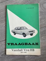 Vraagbaak Vauxhall Viva HB 1967-1968, Auto diversen, Ophalen of Verzenden