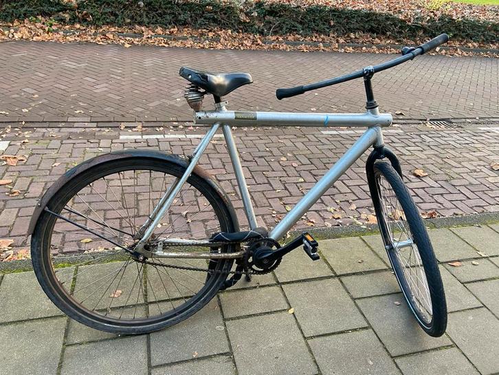 Van Moof Fiets - heren, Fietsen en Brommers, Fietsen | Heren | Sportfietsen en Toerfietsen, Gebruikt, Overige merken, Minder dan 10 versnellingen
