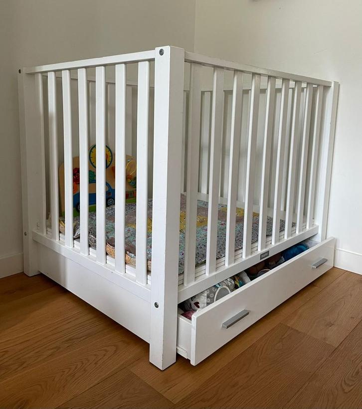 Bopita Box met handige opberglade, Kinderen en Baby's, Boxen, Gebruikt, Rechthoekig, In hoogte verstelbaar, Lade, Ophalen