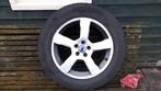 Winterbanden (4) op originele VOLVO-velgen (235/60R18), Auto-onderdelen, 18 inch, Gebruikt, Banden en Velgen, 235 mm