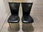 Zwarte Design Stoelen - Set van 2, Huis en Inrichting, Stoelen, Ophalen of Verzenden