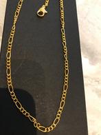 Ketting Figaro schakel 60 CM goud verguld ongedragen -NIEUW-, Sieraden, Tassen en Uiterlijk, Kettingen, Ophalen of Verzenden, Nieuw