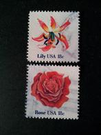 Amerika U.S.A. bloemen natuur 1981 gestempeld, Postzegels en Munten, Postzegels | Amerika, Ophalen of Verzenden, Noord-Amerika