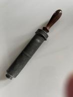 Oude slagersspuit van tin, Ophalen of Verzenden