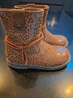Bruine panterprint laarsjes maat 25, Kinderen en Baby's, Kinderkleding | Schoenen en Sokken, Ophalen of Verzenden, Zo goed als nieuw