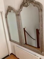 Zilver/goud kleurige kuifspiegel(s), Huis en Inrichting, Woonaccessoires | Spiegels, Ophalen, 100 tot 150 cm, Zo goed als nieuw