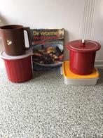 Tupperware jaren zeventig met vetarm kookboek, Ophalen of Verzenden, Zo goed als nieuw, Overige typen
