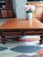 Prachtige stijlvolle vierkante salontafel 100x100x45  €120,-, Huis en Inrichting, 50 tot 100 cm, 50 tot 100 cm, Zo goed als nieuw