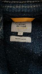Camel active heren trui,donkerblauw gemeleerd, maat L, Ophalen of Verzenden, Gedragen, Maat 52/54 (L), Blauw