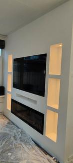 Cinewall, sfeerhaard . tv kast  , renovatie, Huizen en Kamers