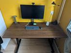 Elektrisch zit-sta bureau, Ophalen, In hoogte verstelbaar, Gebruikt, Bureau