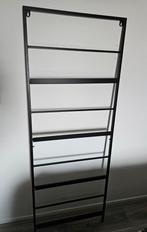 Zwart metalen tijdschriften rek staand of om op te hangen, Ophalen, Zo goed als nieuw