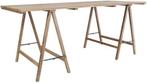 HKliving tafel teak hout 76 x 180 x 80, Huis en Inrichting, Tafels | Eettafels, 50 tot 100 cm, 150 tot 200 cm, Teakhout, Gebruikt