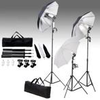 Foto studio set fotostudio studioset softbox en achtergrond, Ophalen, Zo goed als nieuw, Complete fotostudio