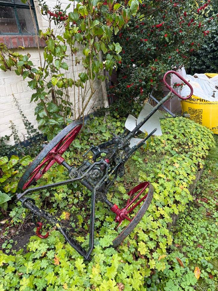 Antieke Ploeg - Decoratief of Restauratie, Tuin en Terras, Kassen, Gebruikt, Ophalen of Verzenden