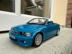 1:18 BMW (E46) M3 Cabrio Laguna Seca Blue Kyosho / JJTOP, Kyosho, Auto, Ophalen of Verzenden, Zo goed als nieuw