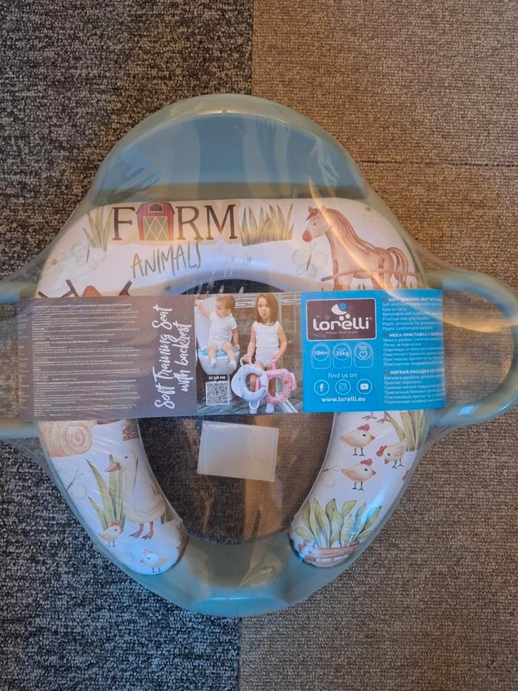 Nieuw Toiletzitje Peuter - Farm Animals, Kinderen en Baby's, Badjes en Verzorging, Nieuw, Badzitje of Badring, Overige merken