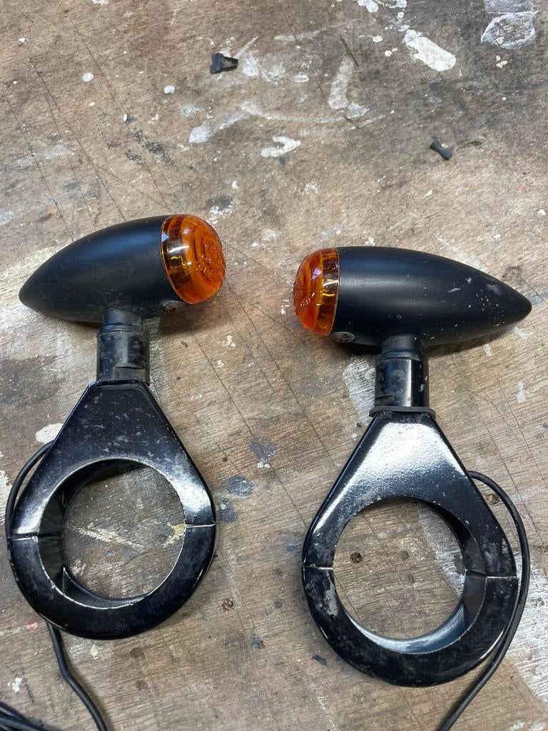 Knipperlichten voorvork, Ophalen of Verzenden, Gebruikt