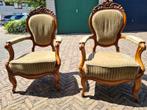 aangeboden 2 armstoelen Lodewijk 16e stijl, Ophalen