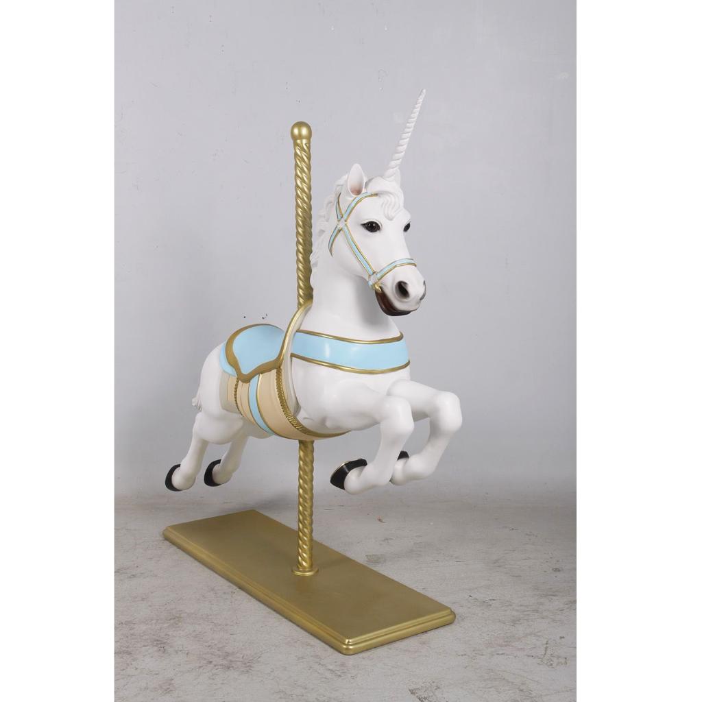 Carousel Horse Unicorn – Paard Hoogte 145 cm, Verzamelen, Ophalen, Nieuw, Paard, Overige typen