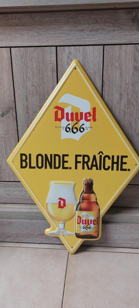 Reclamebord Duvel, Verzamelen, Biermerken, Nieuw, Reclamebord, Plaat of Schild, Duvel, Ophalen of Verzenden