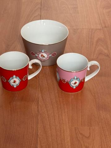 Pip Studio servies Love Birds 2 chipjes beschikbaar voor biedingen