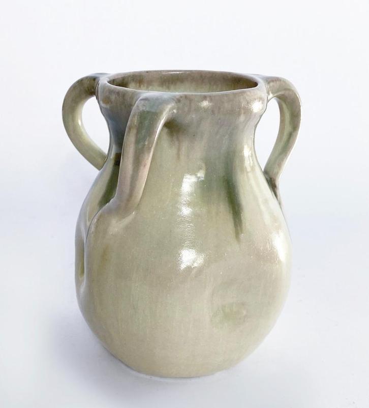 Klinkenberg Katwijk aardewerk vaasje, Antiek en Kunst, Antiek | Keramiek en Aardewerk, Ophalen