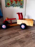 Houten Loopfiets met Bak, Ophalen, Gebruikt