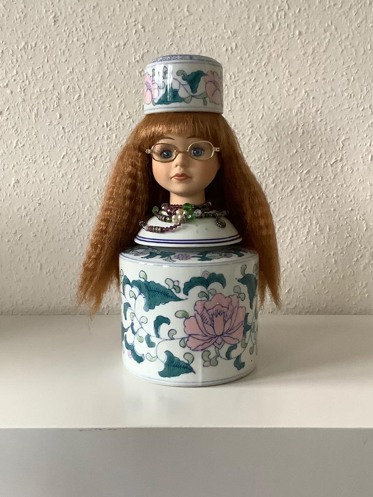 “Pop Art” Brilletje Poppenkoppen “kunst” Handgemaakt  UNIEK, Ophalen of Verzenden