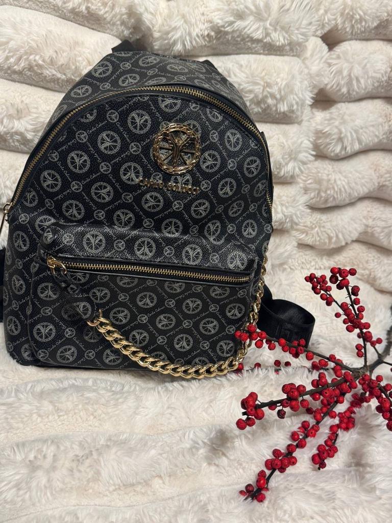 Nieuwe Carlo Colucci Rugtasje Zwart, Ophalen of Verzenden, Zo goed als nieuw, Overige merken