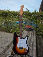 Richwood Stratocaster sunburst, Ophalen, Gebruikt, Solid body, Overige merken