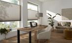 unway Duette Shades Plisse | Taupe - breedte: 201 en 78 cm, Ophalen, Bruin, Zo goed als nieuw, 200 cm of meer