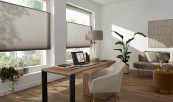 unway Duette Shades Plisse | Taupe - breedte: 201 en 78 cm beschikbaar voor biedingen