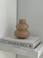 Lichtbruine vaas Dutz, Ophalen, Overige kleuren, Minder dan 50 cm, Glas