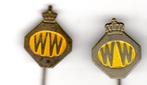 2 speldjes ANWB WEGENWACHT (A4)  KIJK OOK EENS NAAR MIJN MEE, Verzamelen, Speldjes, Pins en Buttons, Verzenden, Gebruikt, Overige onderwerpen