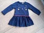K274 Blauw jurkje Baby Club maat 86, Meisje, Jurkje of Rokje, Babyclub, Ophalen of Verzenden