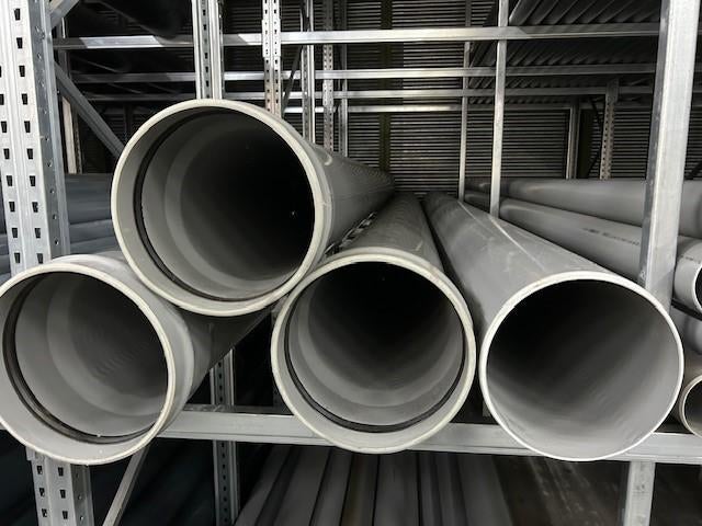 0525. Pvc rioolbuis 315mm grijs SN8, voorraad 15mtr., Ophalen, Nieuw