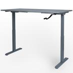RM-Line Snelslinger Zit-sta Bureaus 120x80 Grijs Frame NIEUW, Ophalen of Verzenden, In hoogte verstelbaar, Nieuw, Stabureau