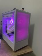 NZXT H5 Flow RGB Wit - PC Behuizing, Nieuw, Ophalen of Verzenden, Gaming, NZXT