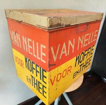 Van Nelle Koffie Thee Blik beschikbaar voor biedingen
