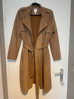 H&M gave suedine stretch jas maat 44, Ophalen of Verzenden, Zo goed als nieuw, Maat 42/44 (L), Bruin