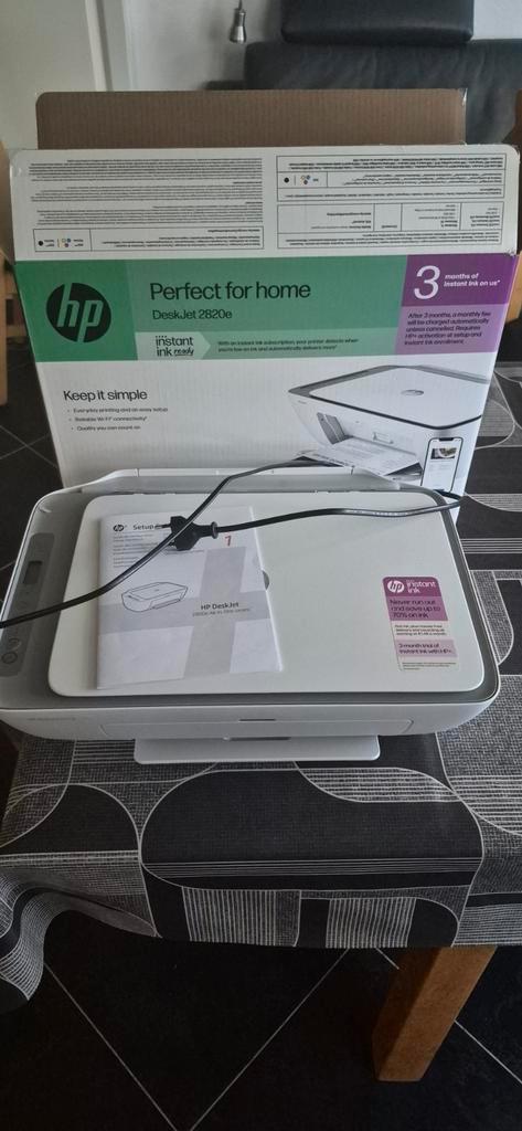 HP Deskjet 2820e Printer - Nieuw in doos, Computers en Software, Printers, Nieuw, Ophalen of Verzenden