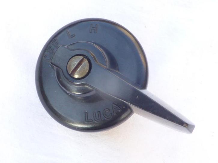 Originele Lucas koplamp schakelaar., Motoren, Onderdelen | Oldtimers, Gebruikt, Ophalen of Verzenden