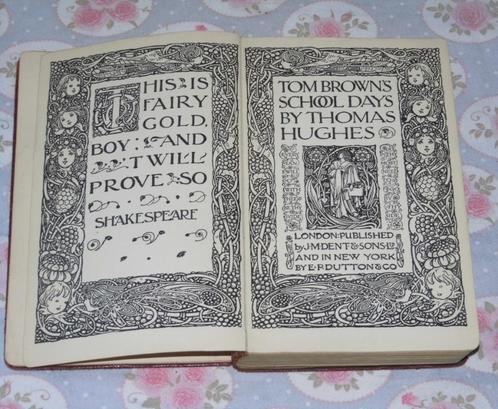 Tom Brown's school days by Thomas Hughes Engels boek (152), Antiek en Kunst, Antiek | Boeken en Bijbels, Ophalen of Verzenden