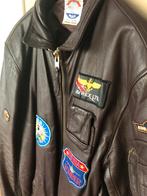Bruin leren Life Line Piloten jas / Mirage jacket XL, Ophalen of Verzenden, Maat 56/58 (XL), Bruin, Life Line