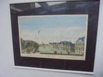 1770 OPTIC originele kopergravure s’-Gravenhage Hofvijver, Ophalen